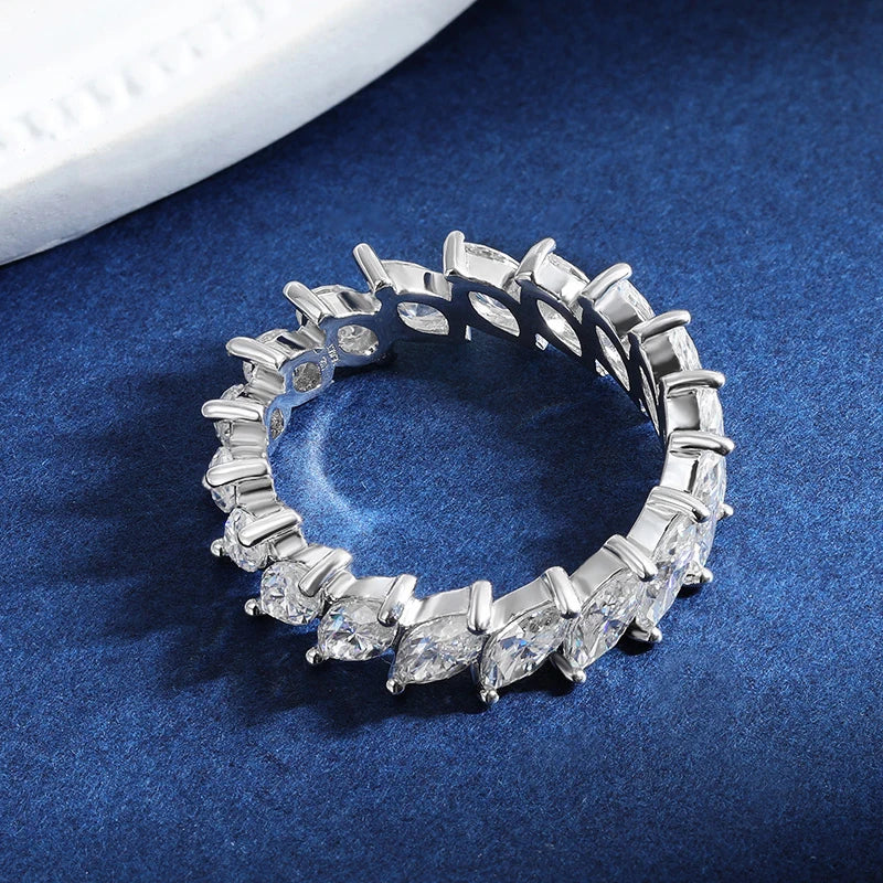 "25PT Marquise Full Eternity Band (ARJS2538)