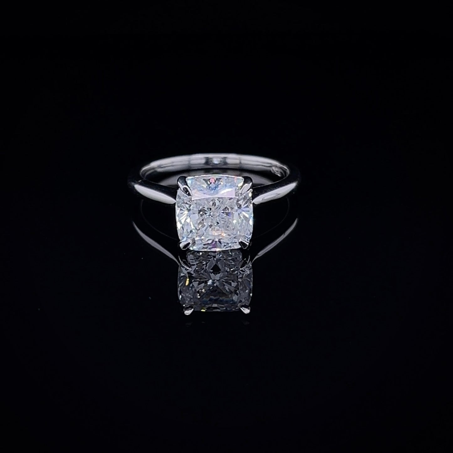 3CT Cushion Diamond Ring (ARJS2798)
