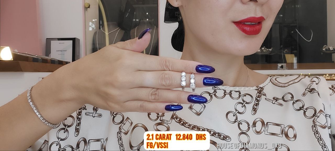 EARRING DIAMOND CT-2.10 (ARJ1033)