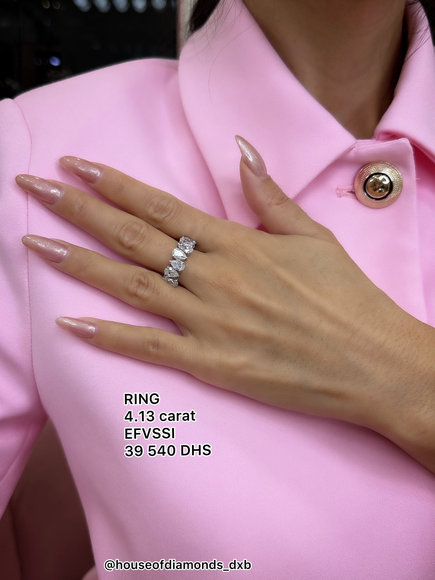 50PT Pear Half Eternity (ARJS2430)