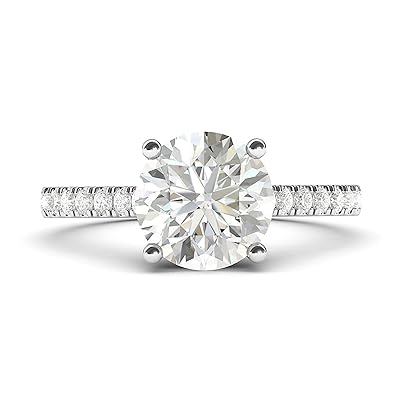 2CT ROUND SOLITAIRE RING