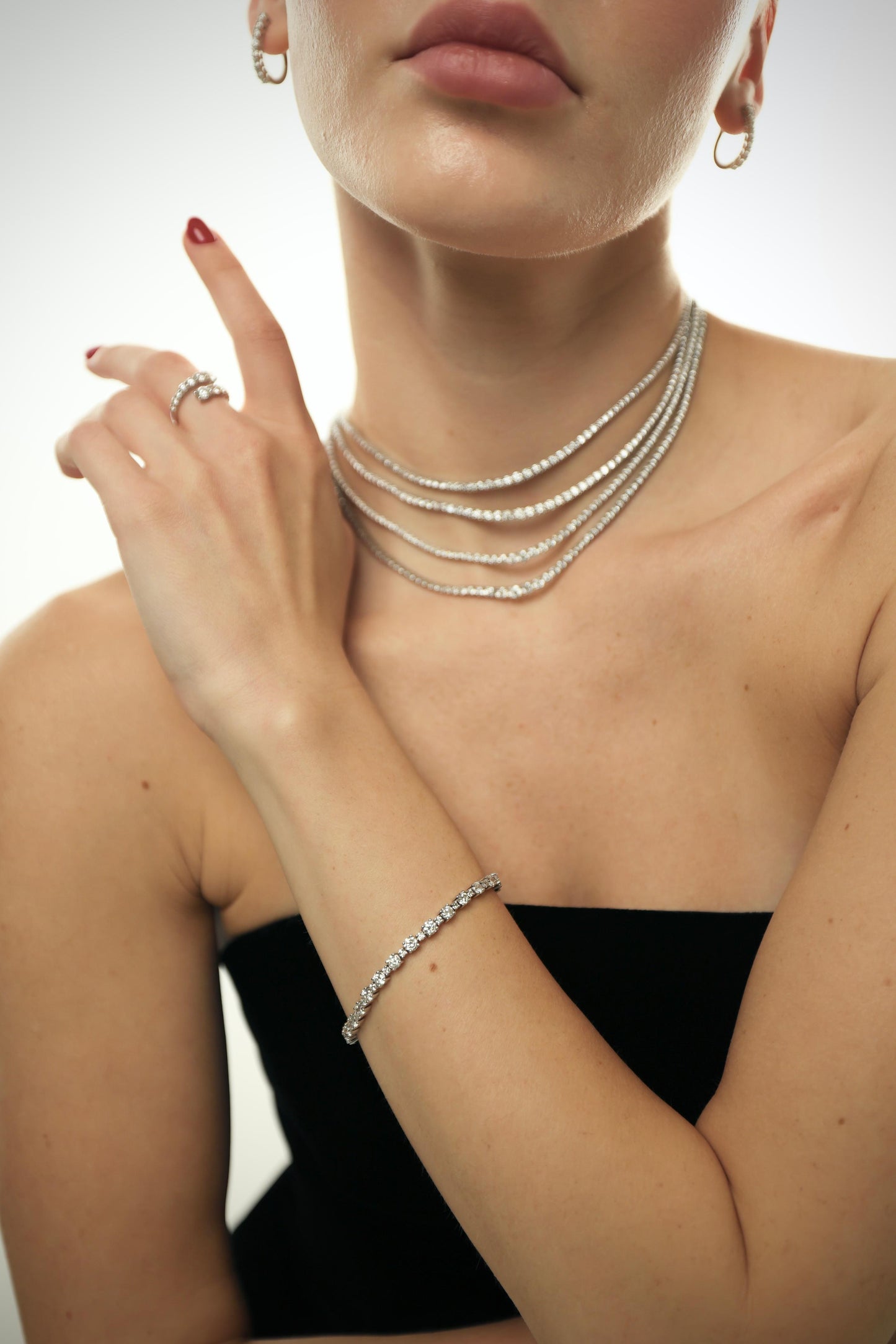 Stunning Round Diamond Bracelet