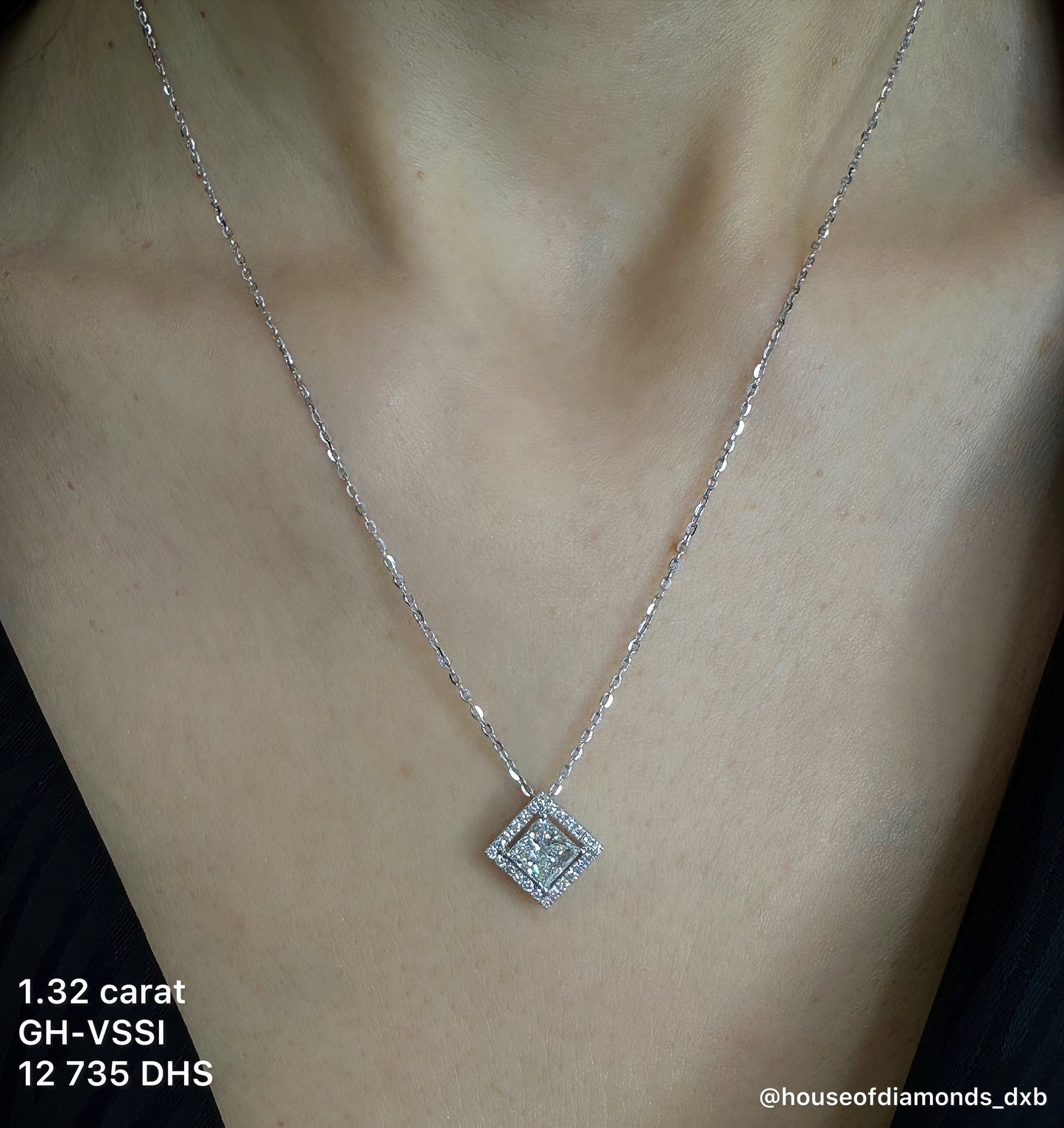HALO PRINCESS PENDANT(ARJS2287)