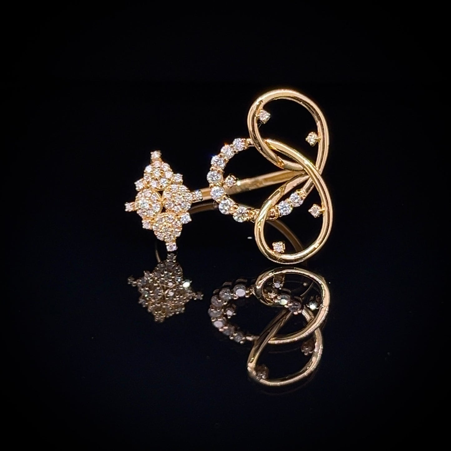 COCKTAIL DESIGN DIAMOND RING (BRD1243)