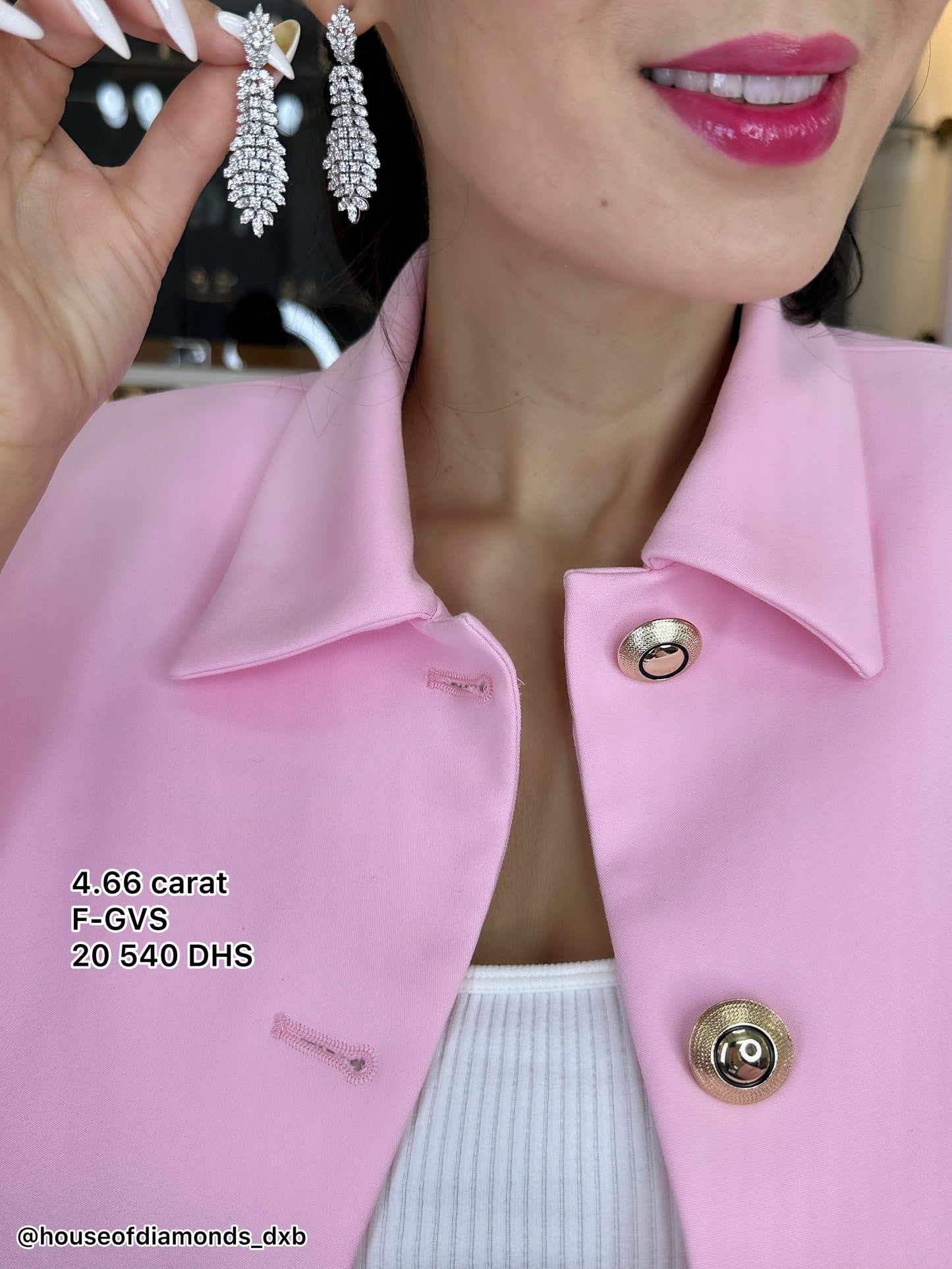 Round Diamond Earring (ARJS2505)
