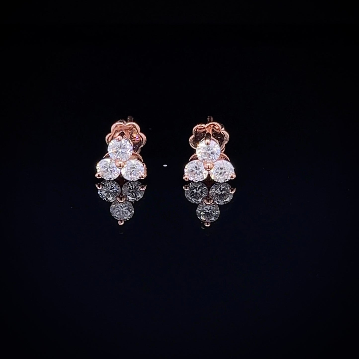 Round Diamond Stud Earring (ARJS2614)