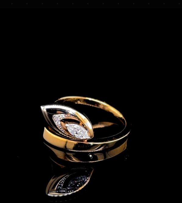 Marquise Bezel Setting Diamond Ring (SKJ1206)