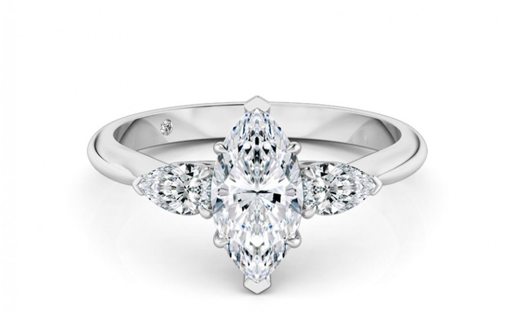1CT Marquise Diamond Ring (ARJS2654)