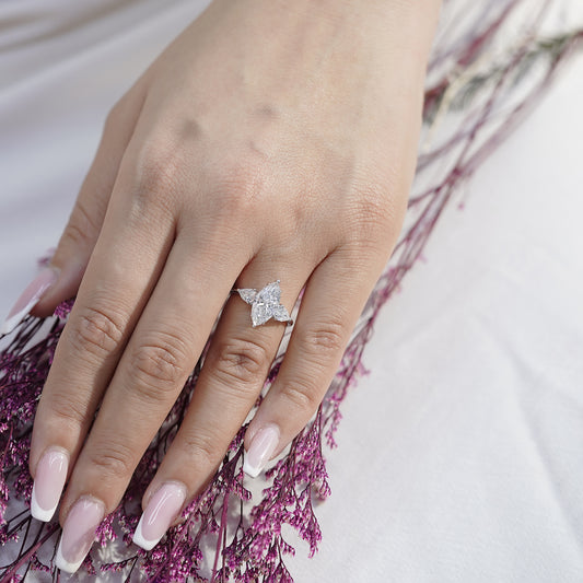 1.5CT Marquise Diamond Ring (ARJS2471)