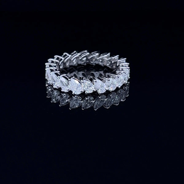 15PT PEAR FULL ETERNITY BAND (ARJS2809)