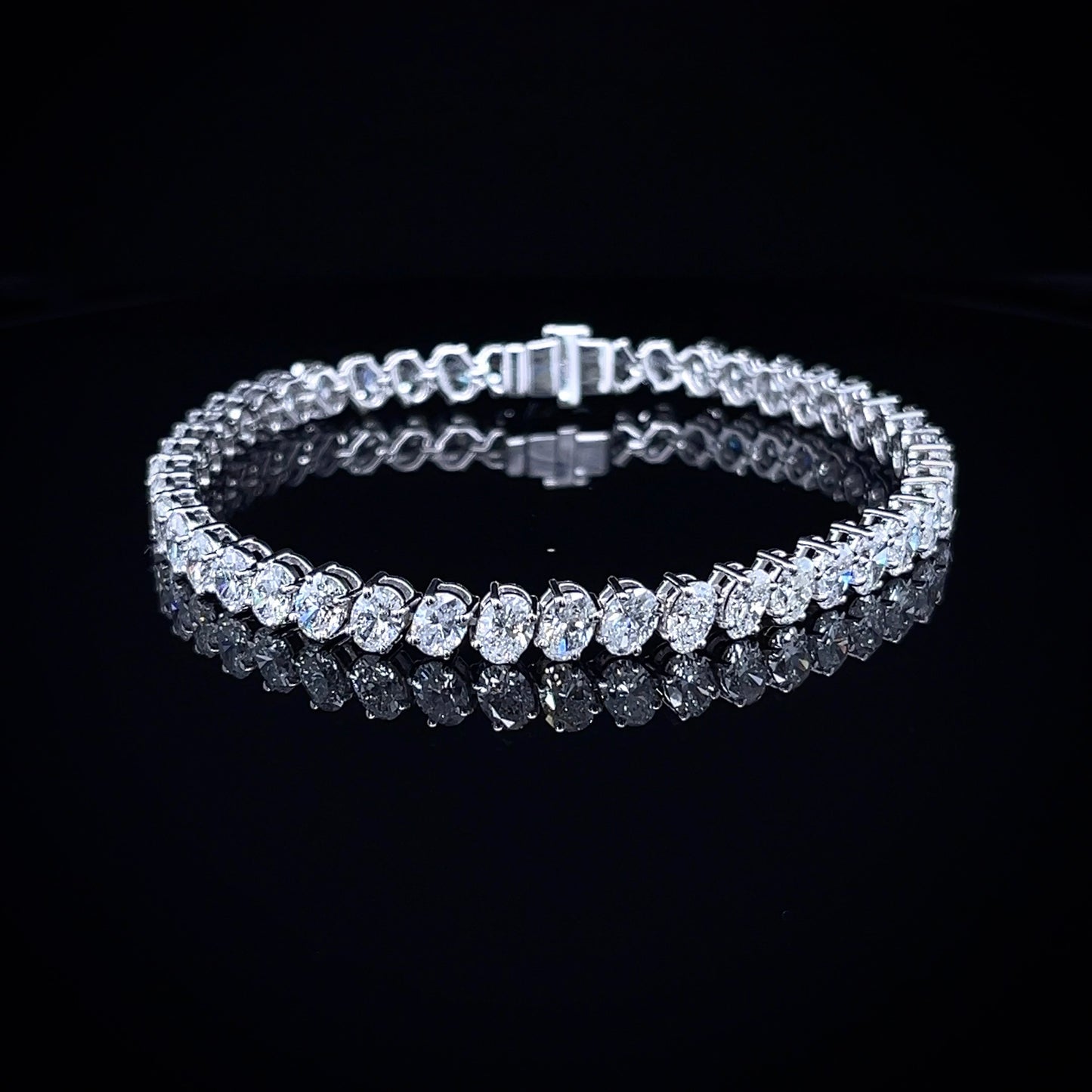 0.20 Carat Oval Shape Bracelet
