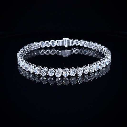 0.20 Carat Oval Shape Bracelet