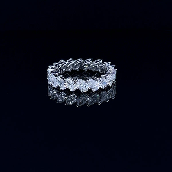 20PT PEAR FULL ETERNITY BAND (ARJS2808)