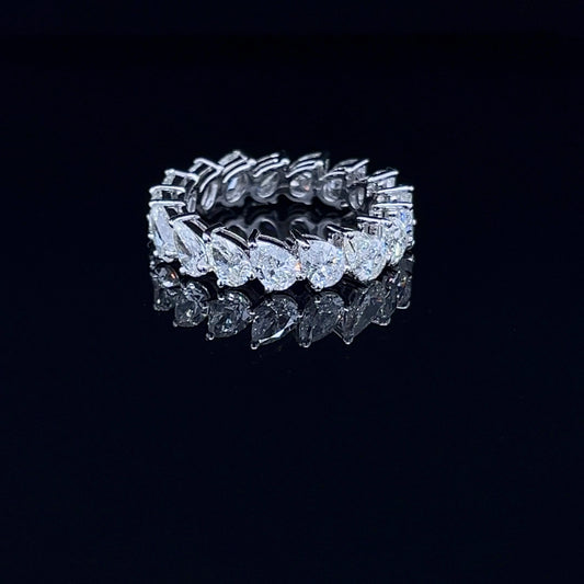 25PT PEAR FULL ETERNITY BAND (ARJS2807)