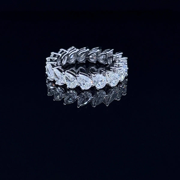 25PT PEAR FULL ETERNITY BAND (ARJS2807)