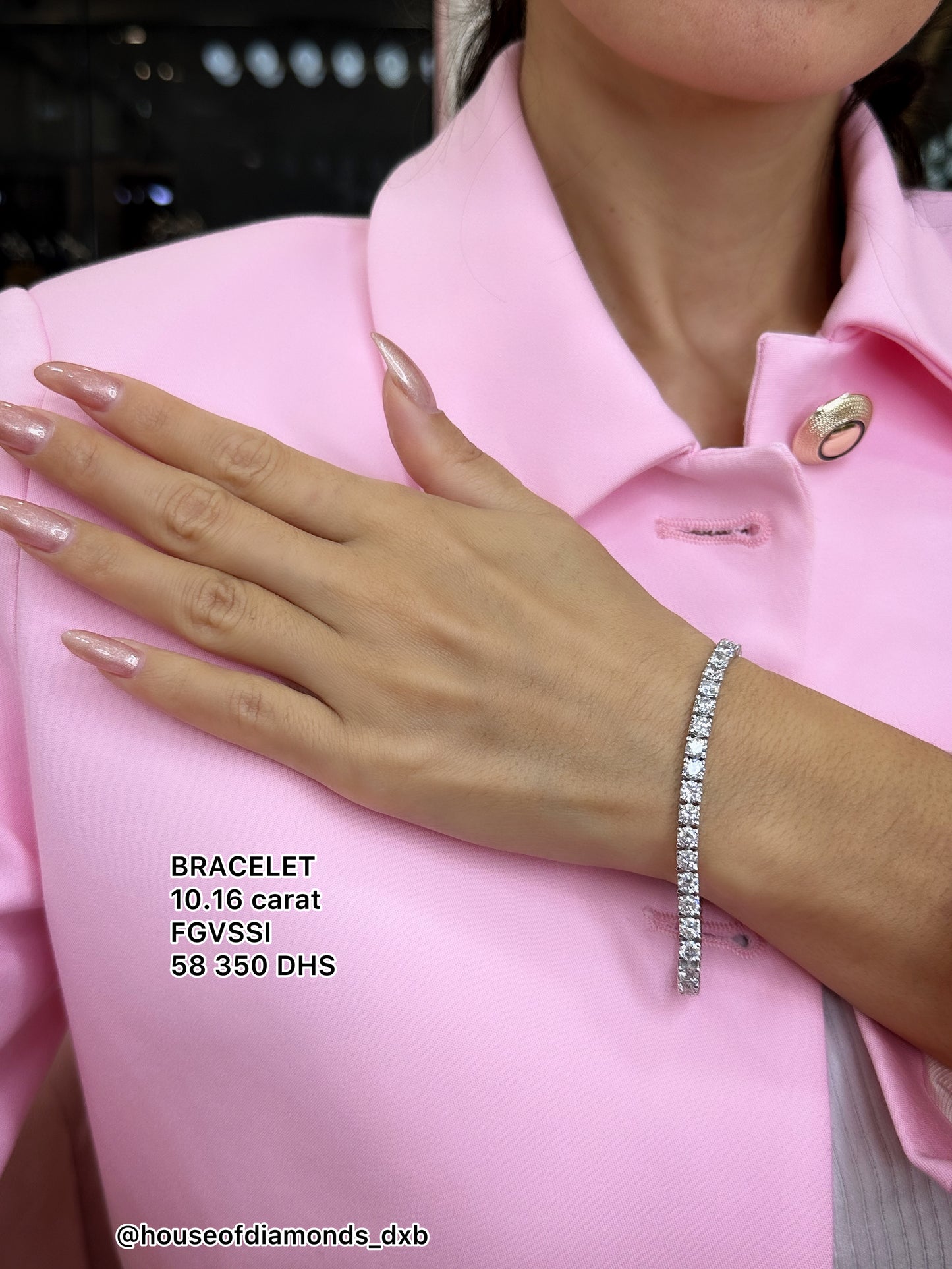 25PT Round Diamond Bracelet (ARJS2506)