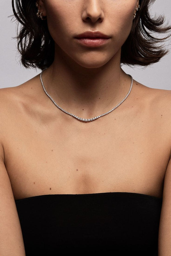 TENNIS NECKLACE (5.36 Carat)