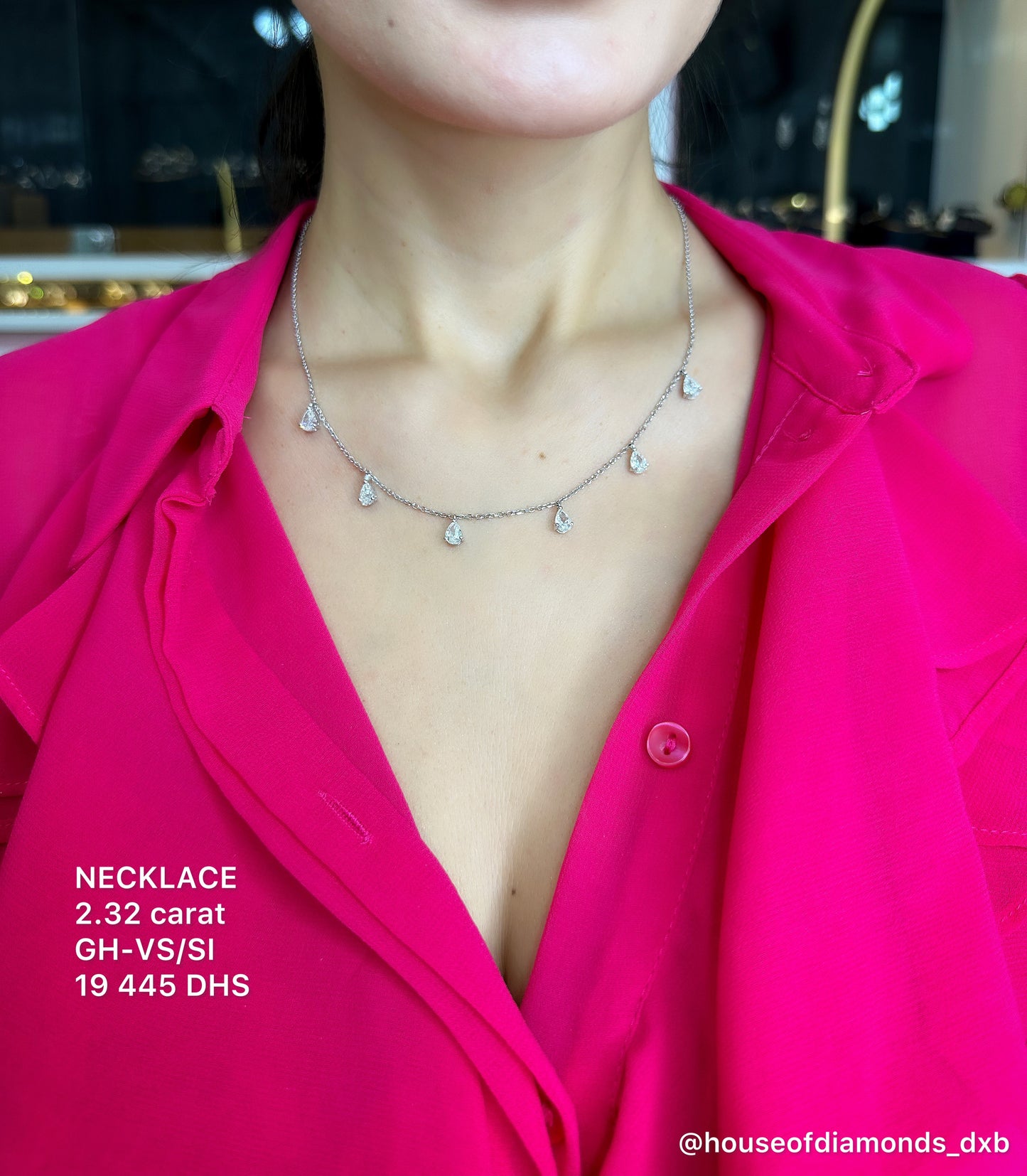 40PT Pear Pendant (ARJS2349)