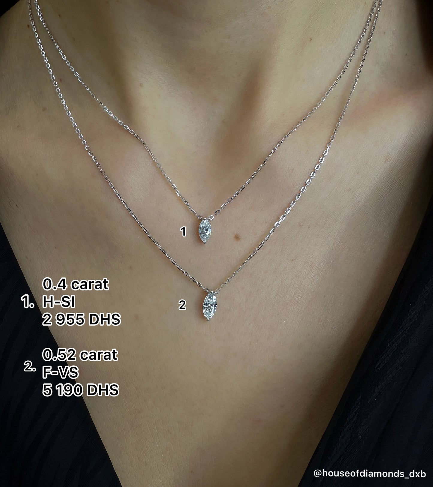 40PT_50PT Marquise Pendant (ARJS2325-2327)