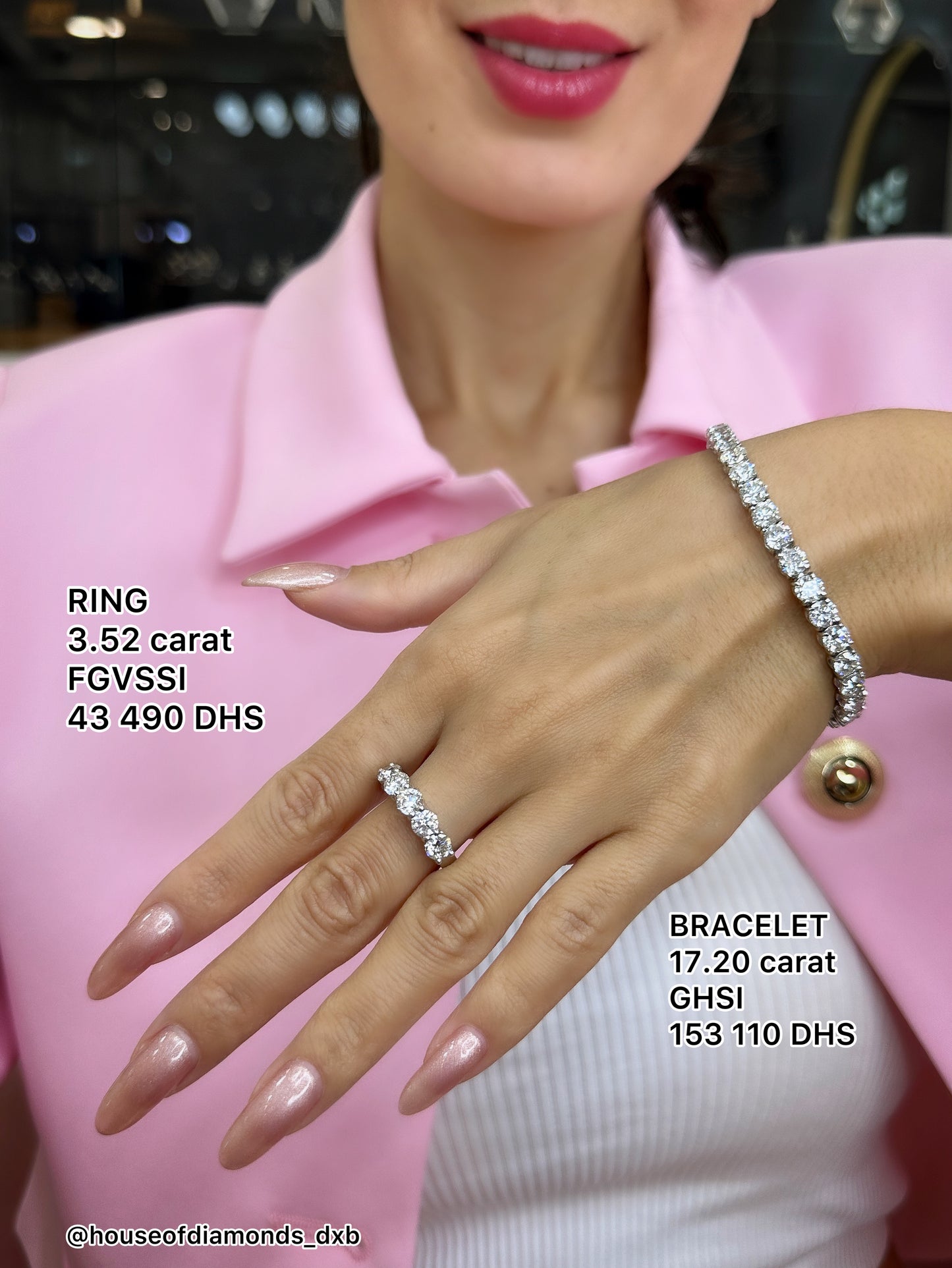 50PT Round Diamond Bracelet (ARJS2270)