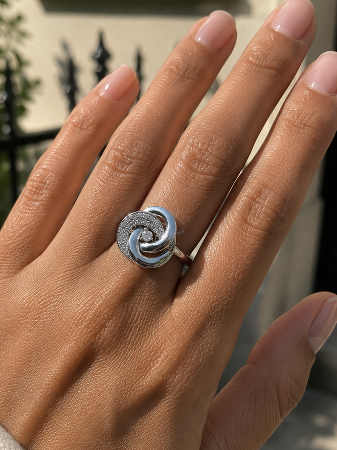 Cluster Type Diamond Ring (BRD1264)