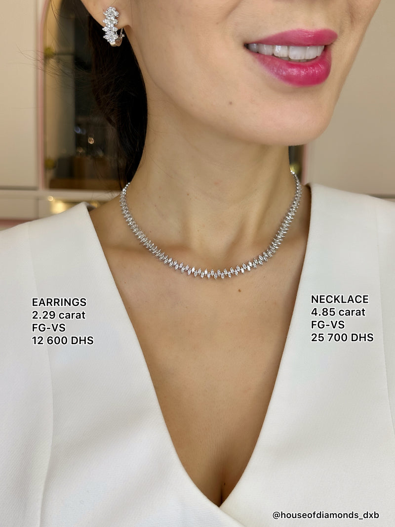 8PT Marquise Earring (ARJS2554)