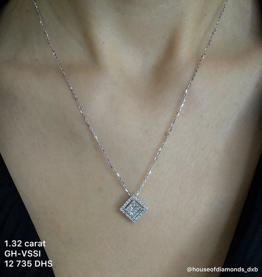 HALO PRINCESS PENDANT(ARJS2287)