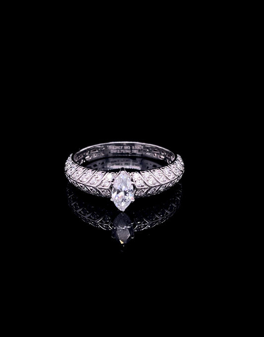 Marquise Diamond  Band Ring (SKJ1205)