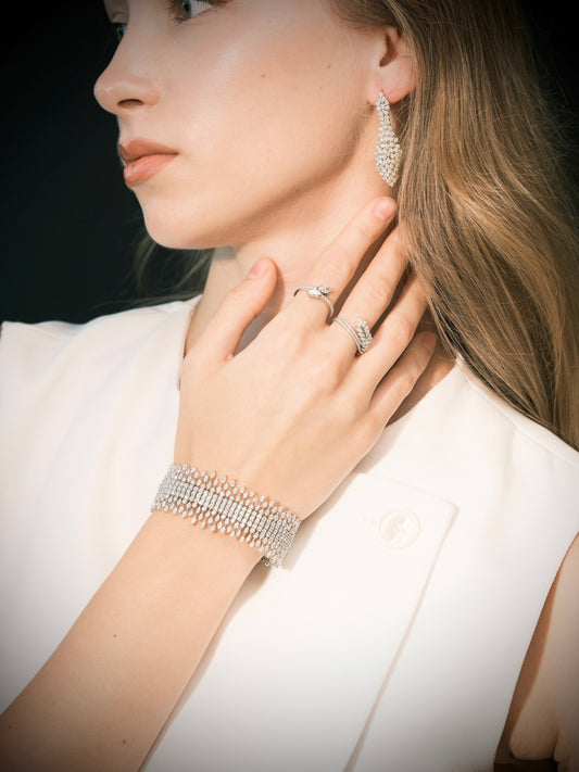 Marquise & Round Big Bracelet (ARJS2700)