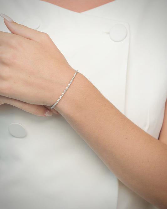 ROUND DIAMOND TENNIS BRACELET