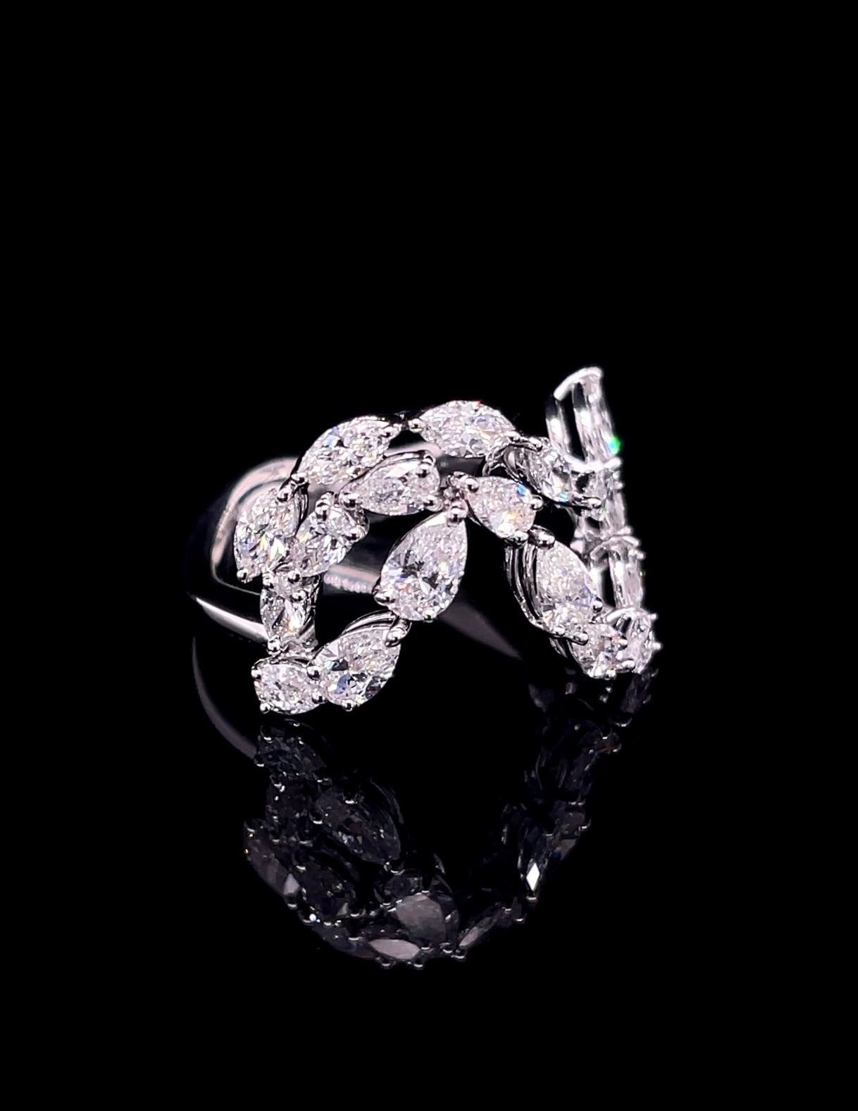 Pear & Marquise Diamond Ring (ARJS4024)