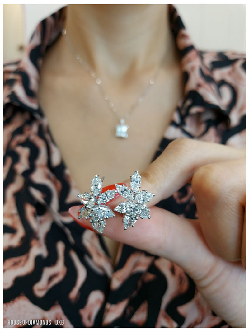 Pear & Marquise Earring (ARJS2296)