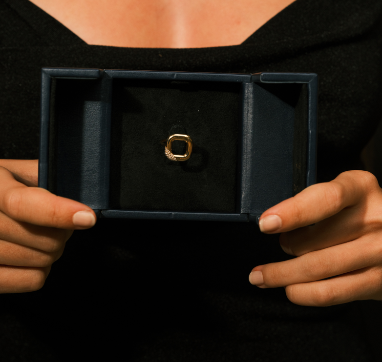 Open Work Diamond Ring (BRD1257)