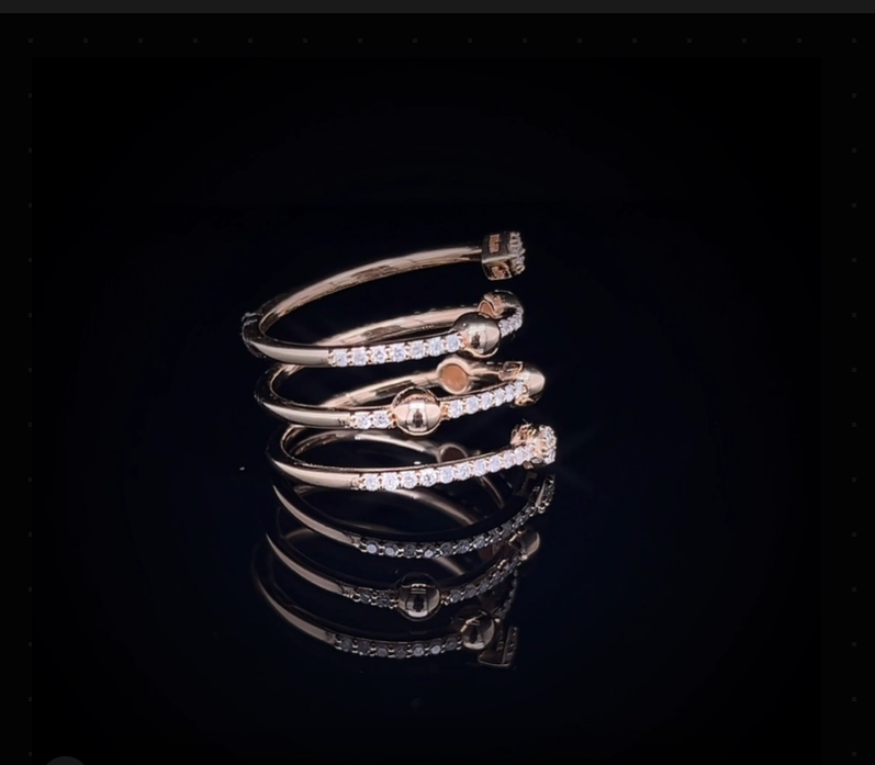 Spring Style Diamond Ring (ARJS2612)