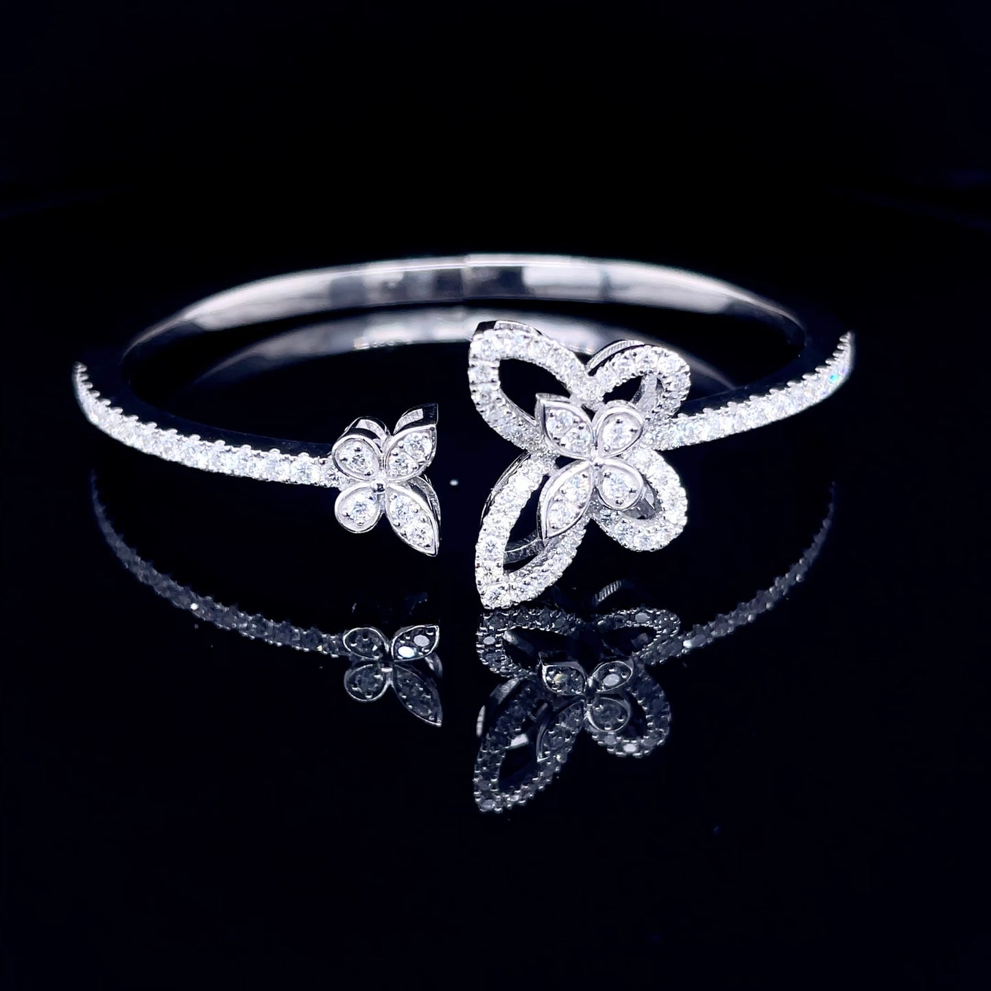 Butterfly Diamond Bangle (ARJS2702)