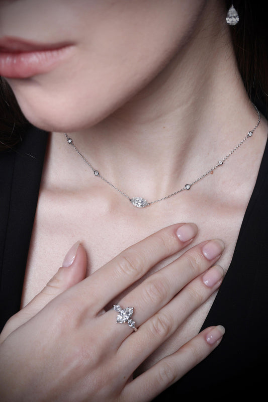 1.5CT MARQUISE DIAMOND PENDANT