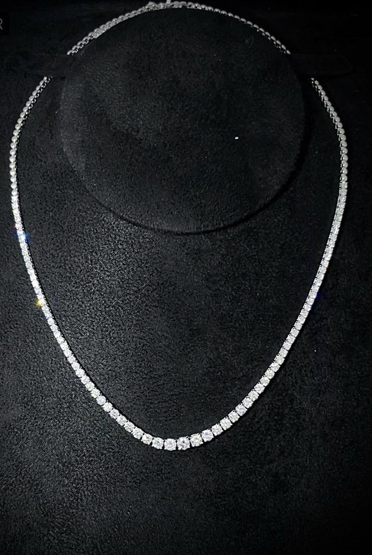 20PT ROUND IN GRADUATED NECKLACE (ARJS3100)