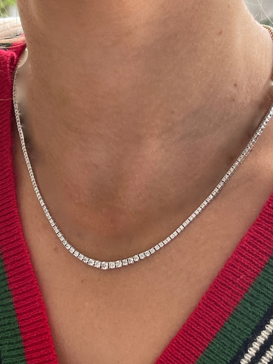 20PT ROUND IN GRADUATED NECKLACE (ARJS3111)