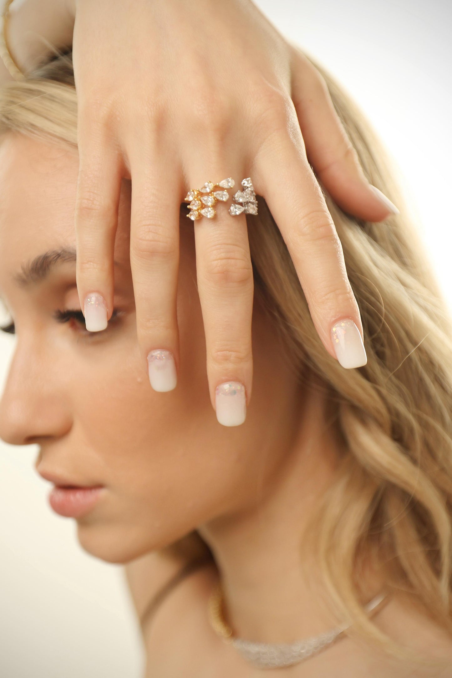 PEAR DIAMOND DAILY RING