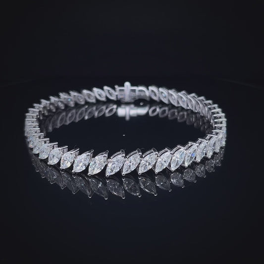 30PT Marquise Diamond Bracelet (ARJS2269)