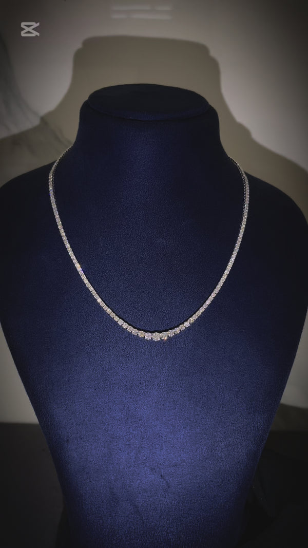 TENNIS NECKLACE (5.36 Carat)