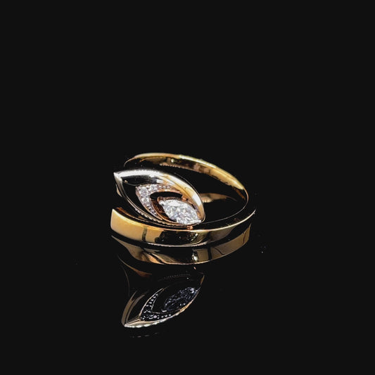 Marquise Bezel Setting Diamond Ring (SKJ1206)