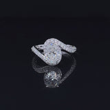 1.5CT Oval Diamond Ring (ARJS2208