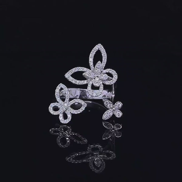 BUTTERFLY DIAMOND RING