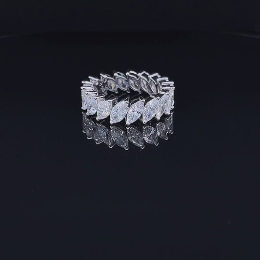 "25PT Marquise Full Eternity Band (ARJS2538)