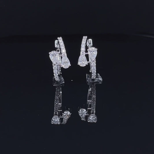 EARRING DIAMOND CT-1.12 (ARJS2730)