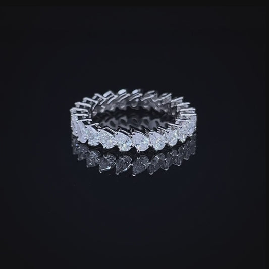 10PT PEAR FULL ETERNITY BAND (ARJS2810)