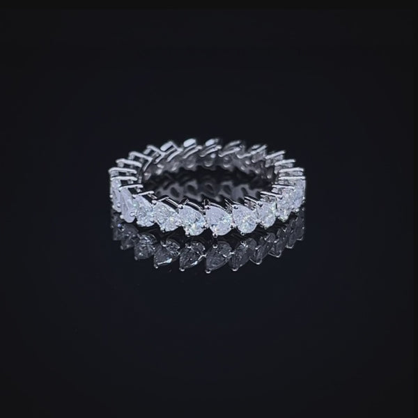 10PT PEAR FULL ETERNITY BAND (ARJS2810)