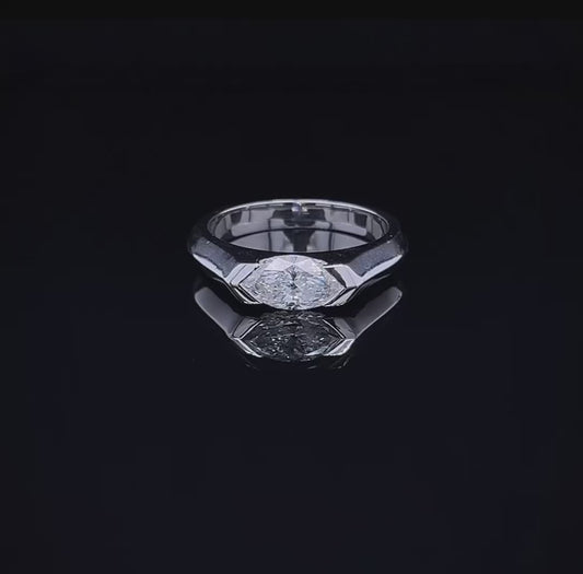 1CT MARQUISE SHAPE SOLITAIRE RING