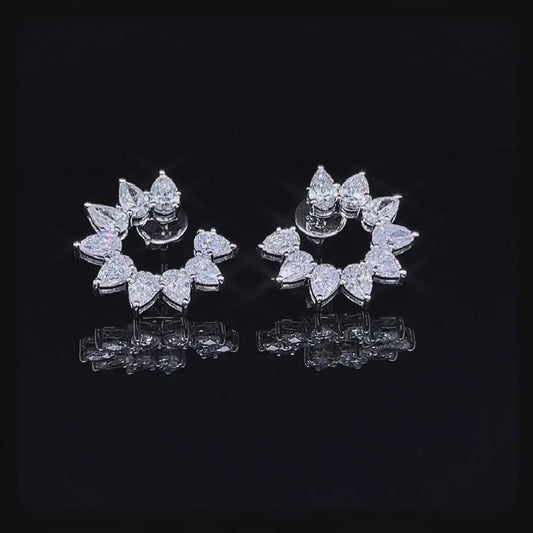EARRING DIAMOND CT-4.47
